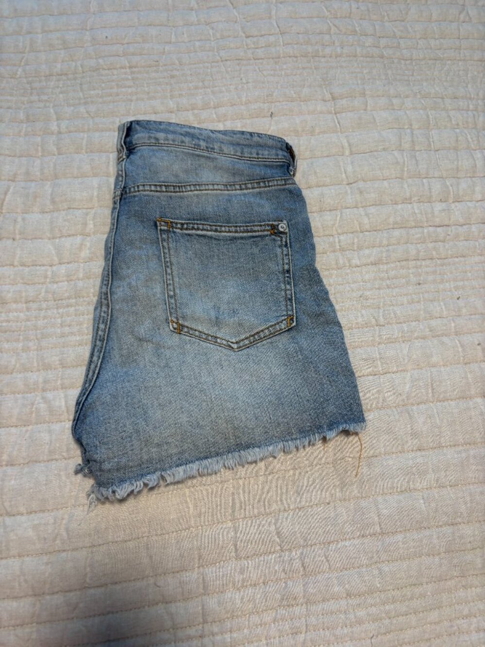 Anthropologie Pilcro High-Rise Denim Shorts, Size 27 - Picture 6 of 14